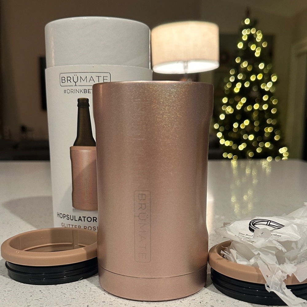 BrüMate Hopsulator in Glitter Rose Gold